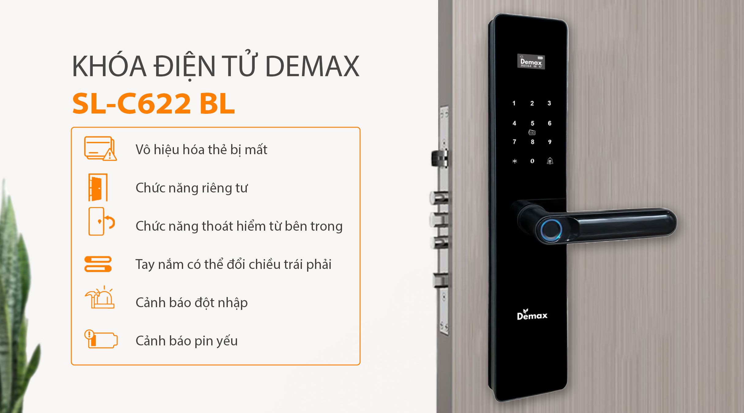 Các tính năng thông minh của Demax EL-C622 BL